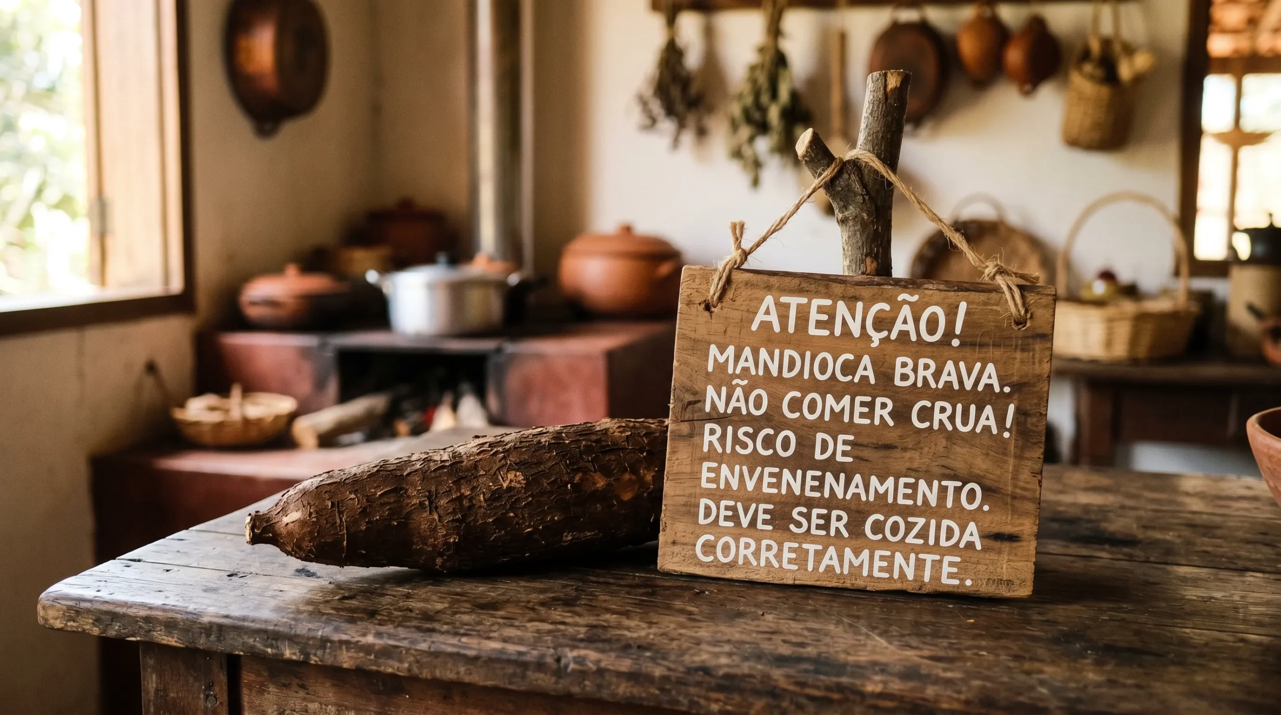 Mandioca com casca — por que é recomendado descascar antes de congelar