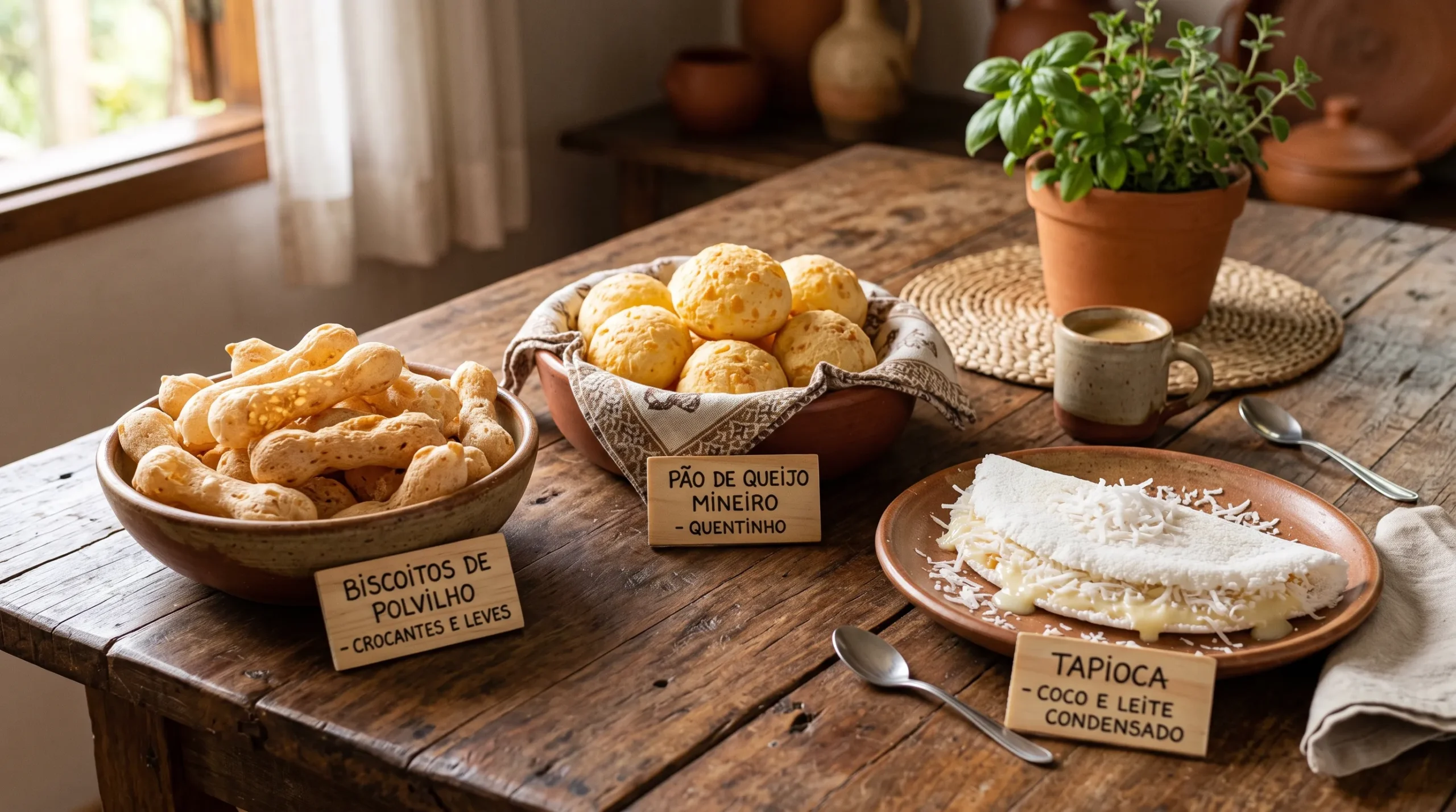biscoito de polvilho pão de queijo e tapioca qual polvilho usar